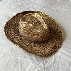 Classic Vintage Stetson Straw Panama Hat M